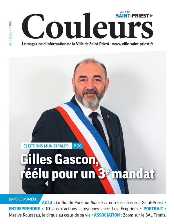 Couverture du magazine Couleurs 382 (avril 2026)