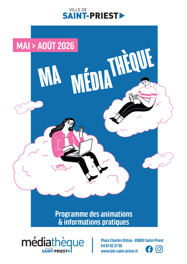 Ma médiathèque : programme des animations de mai à août 2026
