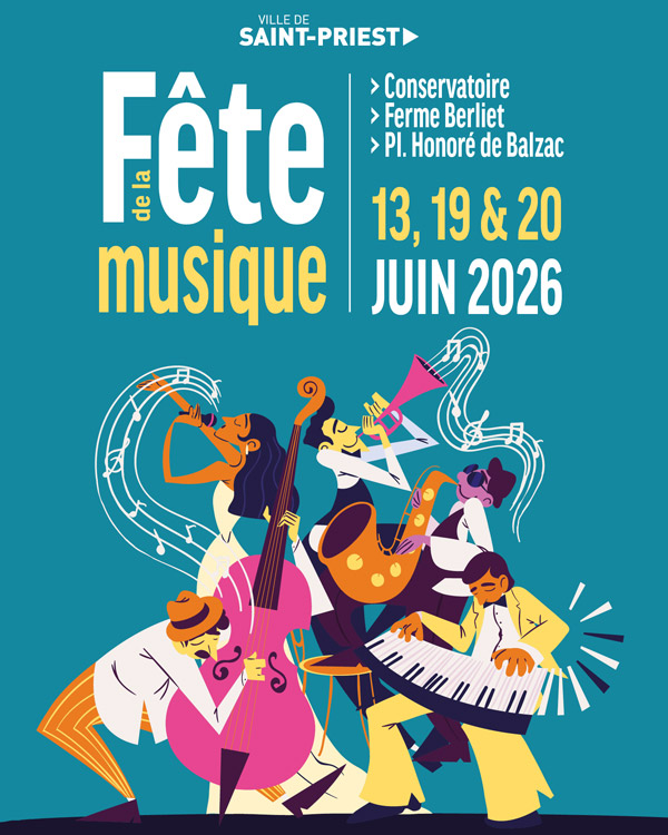 Fête de la musique : le 13 juin à Manissieux, le 19 juin à Berliet et le 20 juin avec le conservatoire.