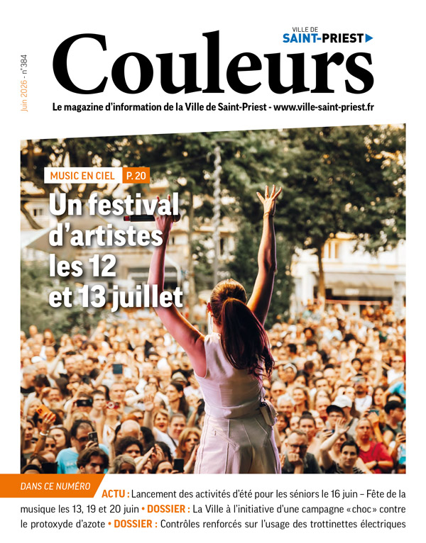 Couverture du magazine Couleurs 384 (juin 2026)