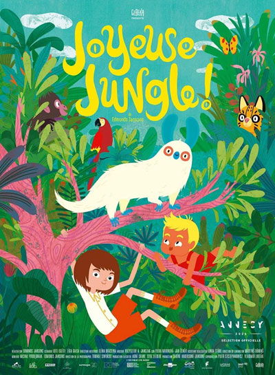Affiche du film d'animation Joyeuse Jungle !