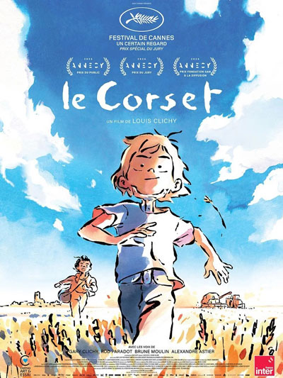 Affiche du film d'animation Le Corset