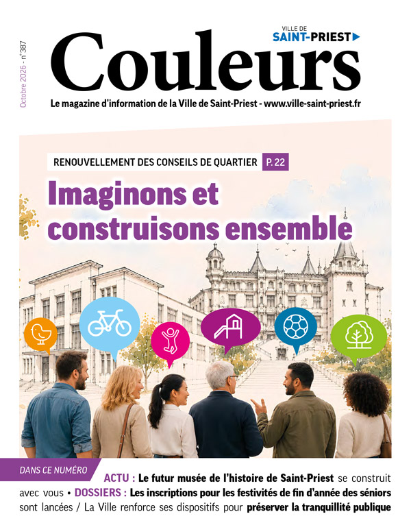 Couverture du magazine Couleurs 387 (octobre 2026)